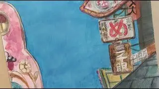 千と千尋の神隠し　背景仕上げ