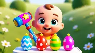 Exploring Colorful Surprise Eggs 🥚🎨 | Fun Kids Toys Reveal | Nursery Rhymes & Baby Songs
