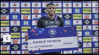 Odisha VS Bangaluru fc #Big win# Boost table position