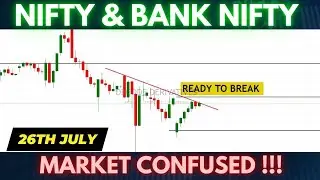 Forecasting Tomorrow: NIFTY and BANK NIFTY Technical Analysis | 26th JULY 24 | DECODE DERIVATIVES