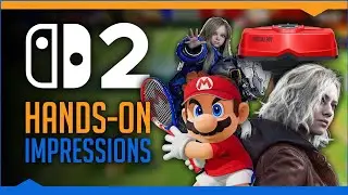 I played some Switch 2 games early: Resident Evil Requiem, Pragmata, Mario Tennis Fever, Virtual Boy