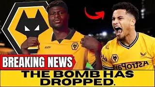 🟡⚫ THE BOMB HAS DROPPED  LATEST WOLVERHAMPTON NEWS