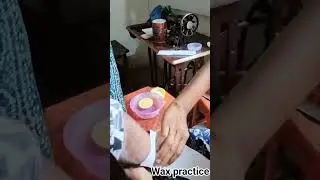 basic course for beginners #wax practice by students #fecial
