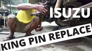 (DIY)How to remove and Replace King Pin (easy)