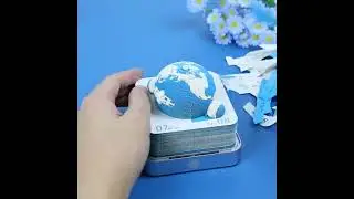2026 Earth Calendar 3D Memo Pad#calender #earth # #deskdecor #memopad #giftideas #3dart#timepiece