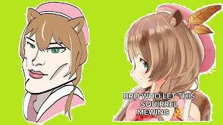 Ayunda Risu mewing compilation