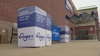 Local Indianapolis Kroger stores help dispose of prescriptions on 'Drug Take-Back Day'