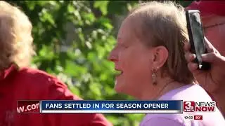 Husker fans already settled in to Lincoln for season opener