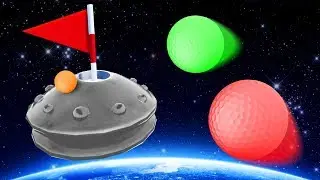 HOLE IN ONE UFO COURSE! - Golf it