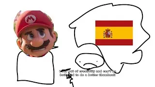 Mario if he was spanish and not chris bratt(parody video)