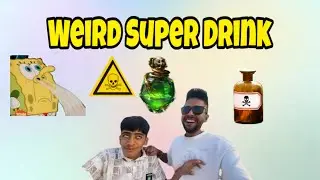 Weird Super Drink 🥤 Gone Wrong 😂 #vlog1465 #vishvpatelvlogs #trendingvideo