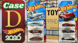 Unboxing Hot Wheels 2026 D Case With the '64 Impala, Ferrari 12Cilinderi & More