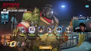 #1 BEST TANK - HARBLEU! INSANE ROADHOG MAIN!  GAMEPLAY OVERWATCH SEASON 24 TOP 500