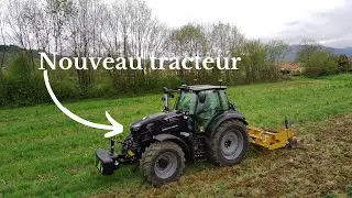 DÉCOMPACTAGE avec un NOUVEAU TRACTEUR DEUTZ FAHR 6185TTV WARRIOR/ DÉCOMPACTEUR  alpego🟢⚫️