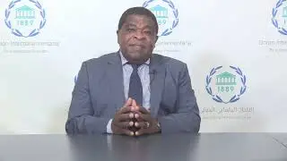 IPU SG Martin Chungong launches the IPU guidelines for AI in parliament