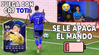 DjMaRiiO PIERDE PORQUE se le APAGA el MANDO con CRISTIANO RONALDO TOTY | Lloros y Enfados FC 24