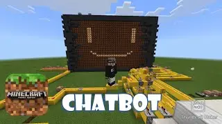 I created a chatbot in Minecraft✓