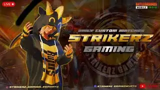 #custom_room | ⭕ தமிழ் LIVE STREAM | STRIKERZ GAMING | Miramar | #weeklyscrims  | #SG | #bgmi