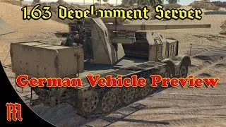War Thunder: 1.63 Dev Server German vehicle preview