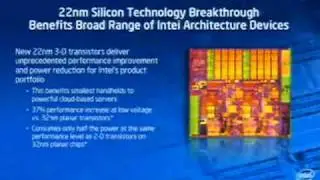 Intel's new 3D transistor promises faster and more effcient devices
