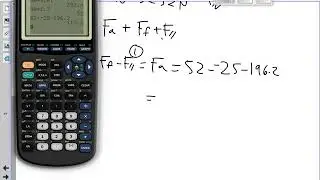 Dynamics Quiz #5 Newton's Second Law