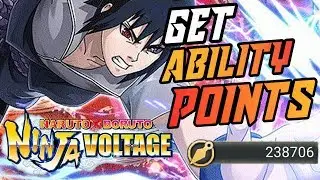 How To Get Ability Points???? Naruto X Boruto Ninja Voltage