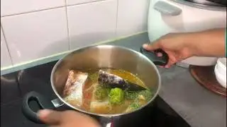 Recette facile - Poisson d’eau douce préparer au court-bouillon (Mopongo)