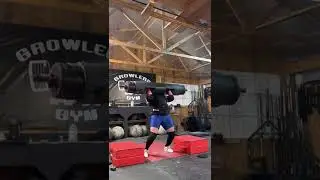 Tom McEowen 2022 Shaw Classic Open qualifier - Log clean and press 3RM.