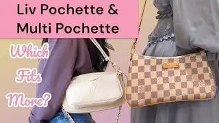 LV Double UP! Liv Pouch или Multi Pouch? #livpochette #multipochetteaccessoires