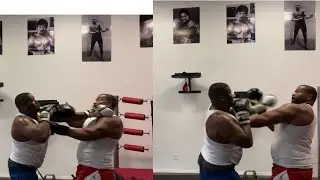 🤦‍♂️ cripmac loses it in training, gets ugly with @Jeffinphoenix602