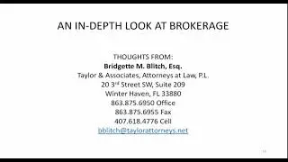 &ldquo;Broker or Motor Carrier- Problems When The Differences Are Not Clear&rdquo;