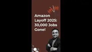 Amazon Fires 30,000 Employees 🚨 | Real Reason Behind the Layoffs #amazonlayoffs #technews #jobcuts