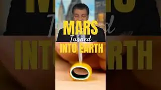 Нил де Грасс Тайсон подшучивает над кофейной кружкой SpaceX 😆☕ | Марс превращается в Землю? #spac...