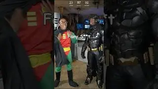 Robin gets jealous of KAI'S BATSUIT