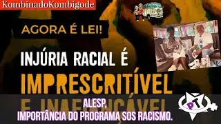 A Entrevista Especial dessa semana &eacute; pra falar sobre Racismo e Crime de Inj&uacute;ria Racial - 22-06-23.
