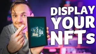 Display your NFT's. The easy, portable 7 inch digital NFT display from MyMoMint.com