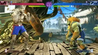 Sagat vs Blanka (Hardest) - Street Fighter 6. | Epic Battle