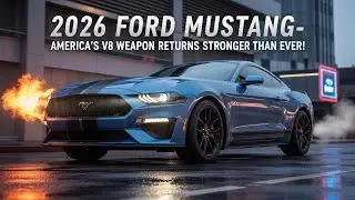 2026 Ford Mustang - America's V8 Weapon Returns Stronger Than Ever!