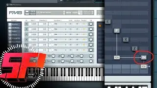 How to use FM8 audio input in FL Studio, voice frequency modulation