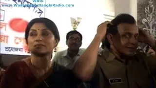 Mithun Chakraborty and Rupa Ganguly on Bangla Movie Buddhuram Dhol Duniya Gol
