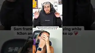 Sam frank couldn&rsquo;t stop crying whileN3on announce they broke up ❤️&zwj;🩹 #n3on #samfrank