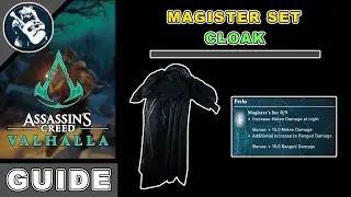 Get the Cloak Gear of the Assassins Creed Valhalla Magister Set Location #1