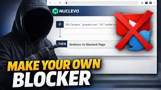 How to Setup a Website Blocker on your own for FREE (Using Nuclevo)