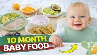 Здоровый план питания для 10-месячного малыша | Продукты, богатые железом, для развития мозга @Li...