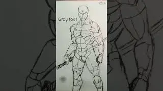 Gray fox #hideo #metal gear solid