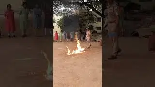 🚒#Technique to Extinguish Oil Fire#Shorts.