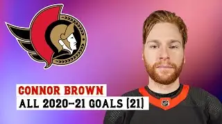 Connor Brown (#28) All 21 Goals of the 2020-21 NHL Season