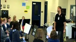 Mr. Skeen's Middle School Band Rehearsal: Part 2