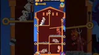 Home pin rescue save girl Mobile game /pull pin game #short