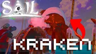 Playing sail vr with KNO! Will we defeat the kraken?